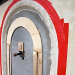 lime plaster running mold